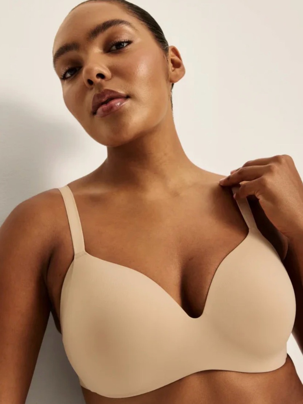 Knix WingWoman Contour Bra Nude‎ Brown Size 8 or 40D or 40DD